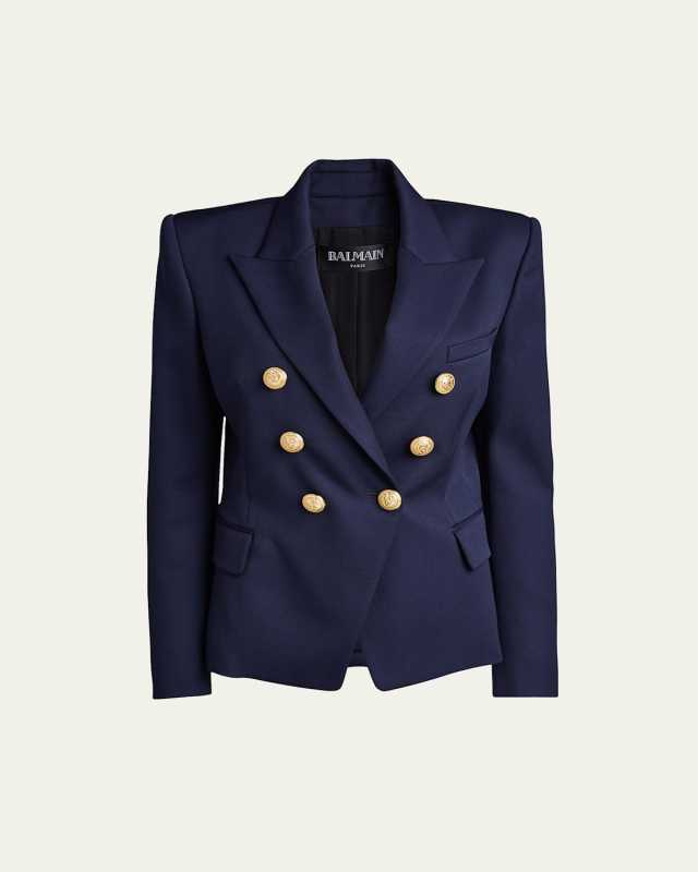 Classic Double-Breasted Blazer